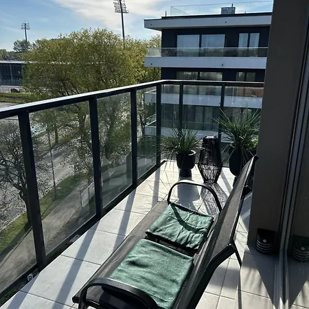 Apartment Przy Porcie Z Klimatyzacja, Garazem I Rowerami *